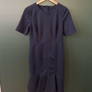Navy Banana Republic Dress